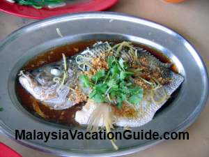 Steam Fish Tanjung Sepat